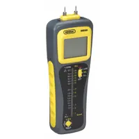 GENERAL Moisture Meter: Digital, LCD with Backlight, Pin/Pinless, Wood, Extended Pin/Flat Pinless (MPN MMD900)