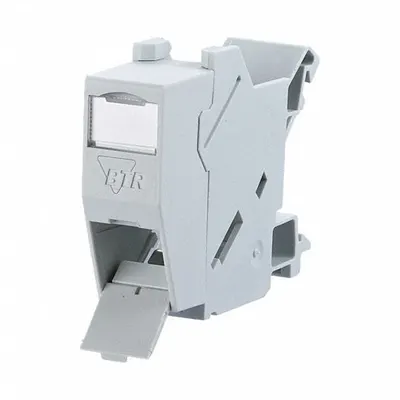 METZ CONNECT Rail-Mount Housing for RJ45 Connectors - Rail-Mount Housings for RJ45 Connectors
