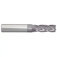APPROVED VENDOR Square End Mill: Carbide, AlTiN Coated, 4 Flute, 22 mm Mill Dia, 38 mm LOC (MPN 206-001470B)