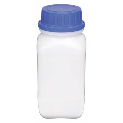 OEM Sampling Bottle: 500 mL - Polypropylene Rectangular Lab Bottles