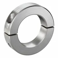 RULAND MANUFACTURING Shaft Collar: 2-Piece, Inch, Round, Clamp-On, 1 1/2 in Bore Dia, 303 (MPN SP-24-SS)