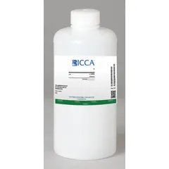 This liquid buffer solution is formulated for calibrating and verifying pH meters and electrodes in laboratory settings. It has a concentration range of pH 6.998 to 7.002 and is color-coded green for quick identification. Supplied in a 500 mL plastic bottle.