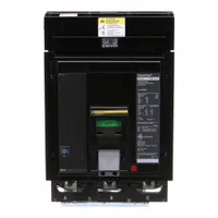 Molded Case Circuit Breaker: 600 A Amps, 25kA at 600V AC, Adj, Box Lug, CBA, 3 Poles, 600V AC, MJ (MPN MJA36600)