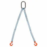 LIFT-ALL Bridle Web Sling: Type 3, Polyester, 1 Plies, 3 ft Sling Lg, 8 1/2 in Eye Lg, 1 in Sling Wd (MPN DOSEE1801TFX3)