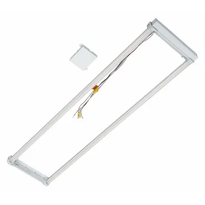 LITETRONICS Magnetic Retrofit Kit: 4 ft Lg, 1 ft Wd, 3,140 lm_3,925 lm_4,700 lm, 3500K - LED Light Bars