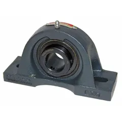 SEALMASTER Pillow Block Bearing: 4 in Bore, Cast Iron, Set Screws, 5 in Shaft Ht, 17 in Overall Lg (MPN MP-64). Key specifications — Brand: SEALMASTER; Mounting Bolt Size: 1 in; System of Measurement: Inch.