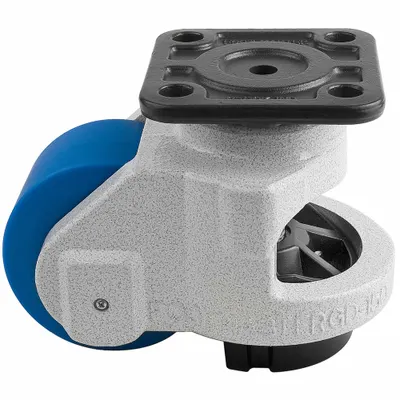 FOOT MASTER GD-150-F-MCD General Purpose Leveling Plate Caster - General Purpose Leveling Plate Casters