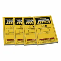 IDEAL WAREHOUSE INNOVATIONS, INC. Replacement Log Books for Internal Combustion Counterbalance: 4 PK (MPN 70-1065-CP)