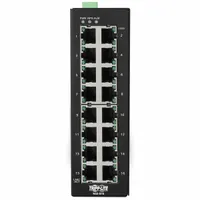 TRIPP LITE Ethernet Switch: Managed, DIN Rail, 16 Ports, RJ45, 10/100/1000 Mbps, IP30 (MPN NGI-S16)