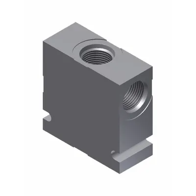Parker B12-3-12T Cartridge Valve Base - Cartridge Valve Bases
