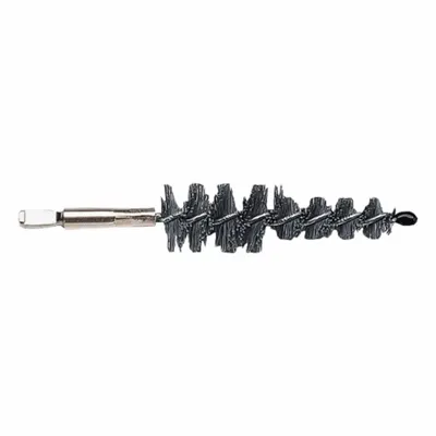 GOODWAY Tube Brush: Quick Connection, Nylon, 1 in to 1 in, Quick Connect Male, 15 Brushes - Brushes for Heat Exchanger Cleaning Equipment