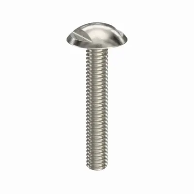 KIPP Machine Screw: M4x0.70 Thread Size, 25 mm Lg, Truss Head, Spanner, 316 - Hygienic Truss-Head Panel Screws