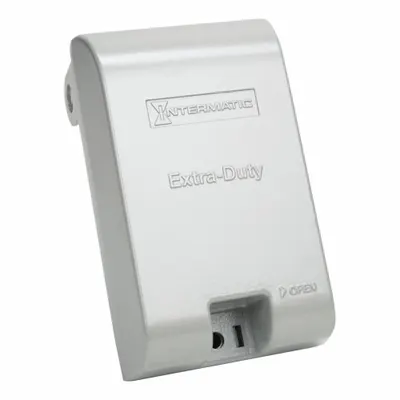 INTERMATIC While In Use Weatherproof Cover: 1 Gangs, Vertical, Die-Cast Aluminum, Gray - 1-Gang While-in-Use Weatherproof Covers