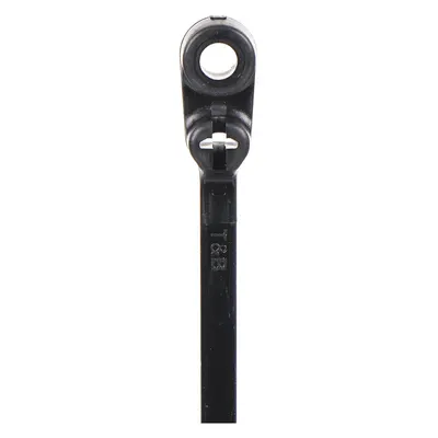TY-RAP Cable Tie: 8 in Nominal Lg, 1 3/4 in Nominal Max. Bundle Dia., 0.19 in Wd - Screw Mount Cable Ties