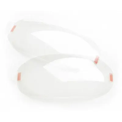 SUNDSTROM SAFETY Lens Covers: Clear, Polycarbonate, Sides - Sundstrom PAPR Lenses & Lens Covers