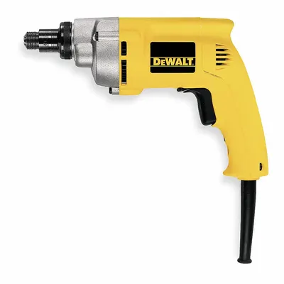 DEWALT Screwdriver: 1/4 in Drive Size, 132 in-lb Torque - Max, Trigger, Pistol Grip - Corded Drywall Screw Guns