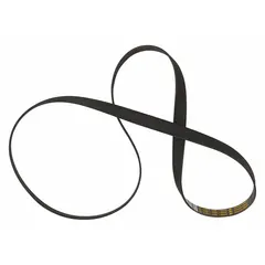 Drive belt for Electrolux washing machines and dryers. Transfers motor power to the drum to enable proper rotation during wash and dry cycles. Suitable for use in residential and commercial laundry equipment.