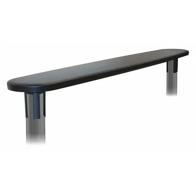TENSABARRIER Writing Surface: Black - Writing Surfaces for Post Tops