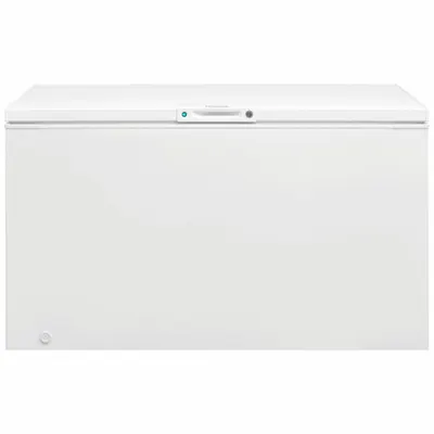 FRIGIDAIRE Chest Freezer: White, 14.8 cu ft Capacity - Chest Freezers