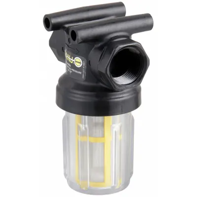 BANJO Inline Strainer: Polypropylene, 3/4 in, NPT, Mesh, 0.007 in Screen Size - Polypropylene Inline Strainers