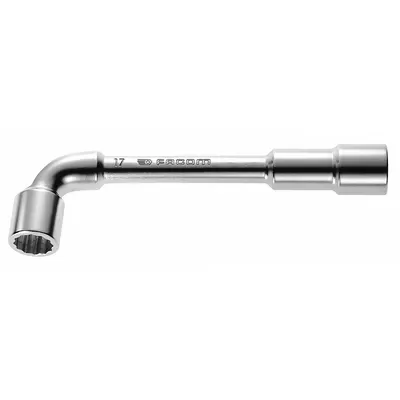 FACOM Socket End Wrench: 19 mm Socket Size, 12-Point/6-Point, 8 1/32 in Overall Lg - Fixed-Head Double-End Socket End Wrenches