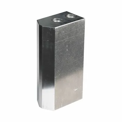 VEKTEK Parallel Gripper: 200 Nominal Size, Aluminum, VGP/VZP, VS-LL-200 - Gripper Jaw Blanks