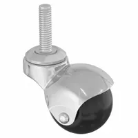 APPROVED VENDOR Stem Caster: Inch, Swivel, 2 in Wheel Dia., 2 in Wheel Wd, 2 5/8 in Mounting Ht (MPN P4S-PB020G-ST5-CF)