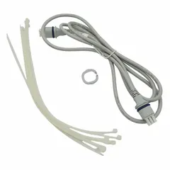 This knee actuator is a replacement component for Joerns Care Bari10A series healthcare beds. Constructed of gray vinyl, it adjusts the knee section to enhance patient positioning. Compatible with the specified bed series.