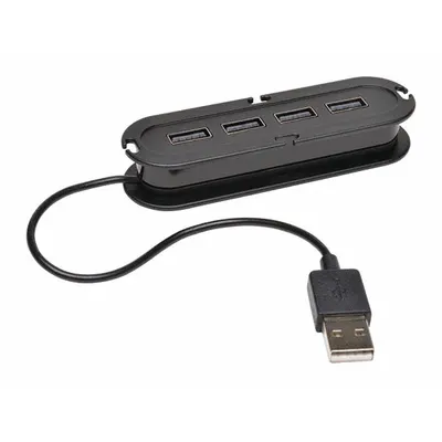 TRIPP LITE Hub: USB 2.0 Connection, 4 Ports, Includes Micro B Port, Black - USB Hubs