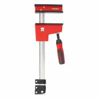 BESSEY Bar Clamp: Medium Duty, Screwdriver Handle, 12 in Jaw Opening - Max, 1,700 lb Clamping Force (MPN KRE3512)