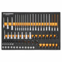 GEARWRENCH: 1/4 in, 3/8 in, 1/2 in Drive, 74 Piece, Metric (MPN GWMSBSKCBMM)