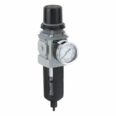 WILKERSON Filter/Regulator: 18 Series, 1/4 in NPT, 148 scfm, 5 micron, 0 psig to 125 psig - Wilkerson FRL Air Filter/Regulators