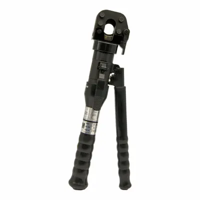 HUSKIE TOOLS Hydraulic Cutting Tool: Hand Pump, Guillotine Head, 10,000 psi, Wire Cap 0.75 in - Remote Cutting Heads
