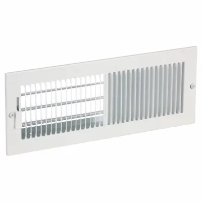 OEM Sidewall/Ceiling Register: Ceiling/Wall, 5 1/4 in H, 13 1/4 in W, Louvered - Sidewall/Ceiling Registers