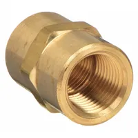 PARKER Metal Pipe Straight: Straight, 1/2 in x 1/2 in, Female NPT Threaded x Female NPT Threaded (MPN 207P-8)