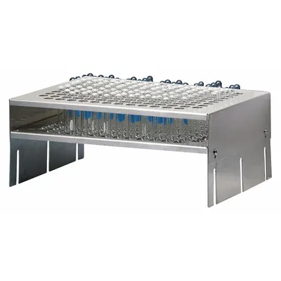LABCONCO Test Tube Holder: Test Tube Holder, Holders, Stainless Steel - Glassware Washer Racks & Inserts