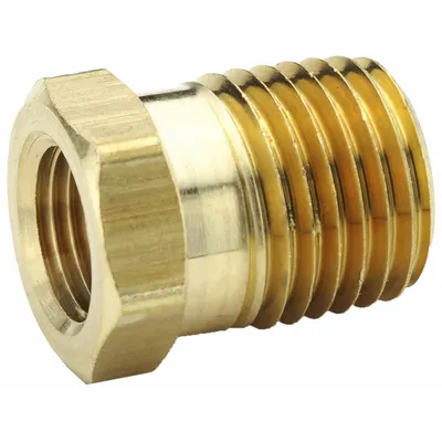 PARKER Metal Pipe Straight: Straight, 1/8 in x 1/2 in - Threaded High-Pressure Pipe Fittings