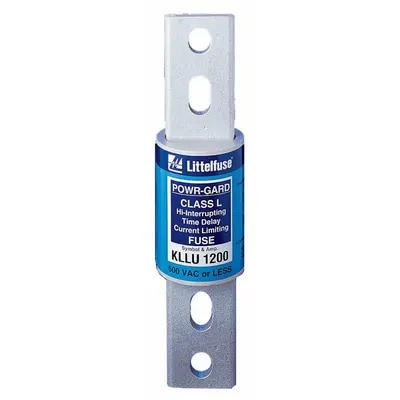 LITTELFUSE Fuse: Class L, KLLU Series, Bolt-On Body, Time-Delay, 700 A, 600 V AC - Time-Delay Bolt-On Fuses