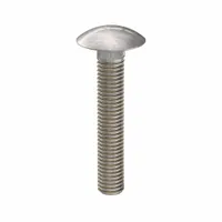 Carriage Bolt: Square Neck, 1/2"-13 Thread Size, 3 in lg, Stainless Steel, 316, Plain (MPN BULK-BOLT-4972)