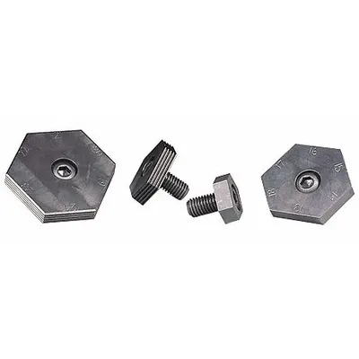 MITEE-BITE PRODUCTS INC Adjustable Fixture Clamp: Steel, Smooth Face, 12 mm to 17 mm Clamping Range - Adjustable Fixture Clamps