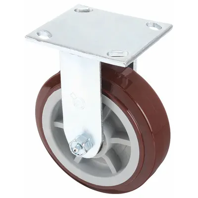 GREENLEE Plate Caster: Compatible Part # 668, Caster, Mfr Part # CR8 - Casters for Panel, Bar, Pipe & Bucket Trucks
