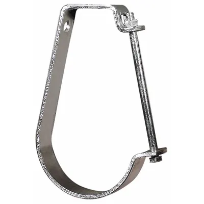 ANVIL Pipe/Conduit Hanger: Zinc-Plated Steel, For 2 1/2 in Pipe - J-Style Hangers for Tube & Pipe