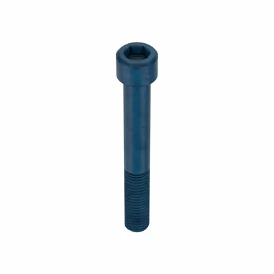 METRIC BLUE Socket Head Cap Screw: M12x1.75 Thread Size, 90 mm Lg, Std, Blue Phosphate - Metric System Standard Socket Head Cap Screws
