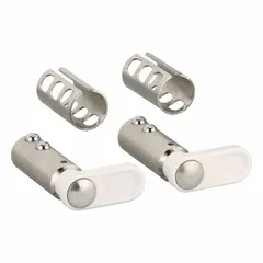 Replacement hinge for MANITOWOC ice machines. Used to secure access panels or doors on commercial ice makers, ensuring proper closure and reliable operation in foodservice and hospitality environments.