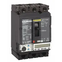 Molded Case Circuit Breaker: 100 A Amps, 65kA at 240V AC, Adj, Box Lug, ABC, 3 Poles, 600V AC, HG (MPN HGL36100U43X)