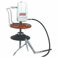 LINCOLN Air Drum Pump: Pump Only, 50:1, 50 lb Container Size Included (MPN 989)