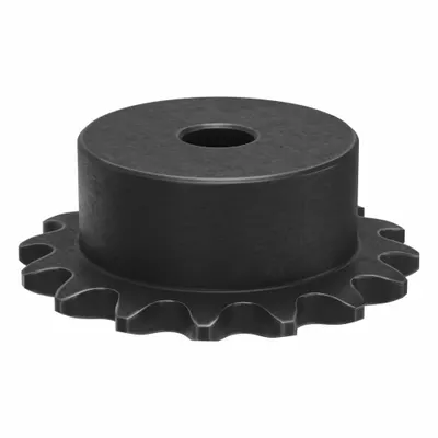 TRITAN Roller Chain Sprocket: One-Sided Hub, For Single Strands, 25, 16 Teeth - Size 25 Plain-Bore Roller Chain Sprockets