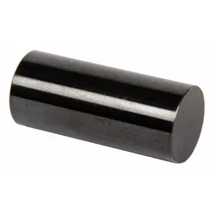 Steel plug gauge with black oxide finish, 0.8530 inch diameter, tolerance ±0.00020 in. Used as a no-go (minus) gauge to verify that a hole diameter does not exceed the upper tolerance limit in machining and quality control applications.