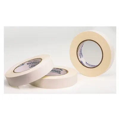 SP SCIENCEWARE White Crepe Paper Masking Tape, 60 yd Roll, Solvent-Resistant - Lab Tapes