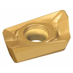 Parallelogram indexable milling insert with positive rake geometry and chipbreaker for efficient chip evacuation. Suitable for general-purpose milling of steel and cast iron in roughing and semi-finishing operations. Manufacturer part number 7539660.